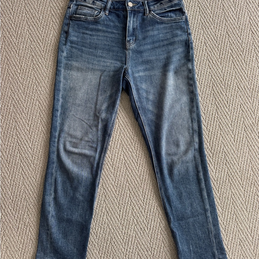Vervet stretch mid rise denim jeans